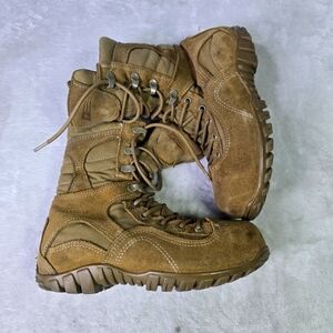 Belleville  AFSTC Desert Steel Toe Boots Womens  ASTM F 2413-18 Size 6.5 R USA